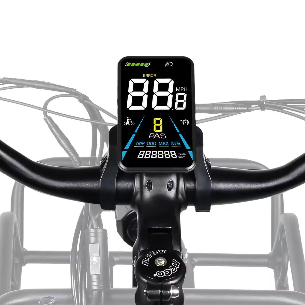 Bici Elettrica RS-A07 28" Batteria 36V 13Ah 80km Città Donna Shimano 7 Marce 6/7