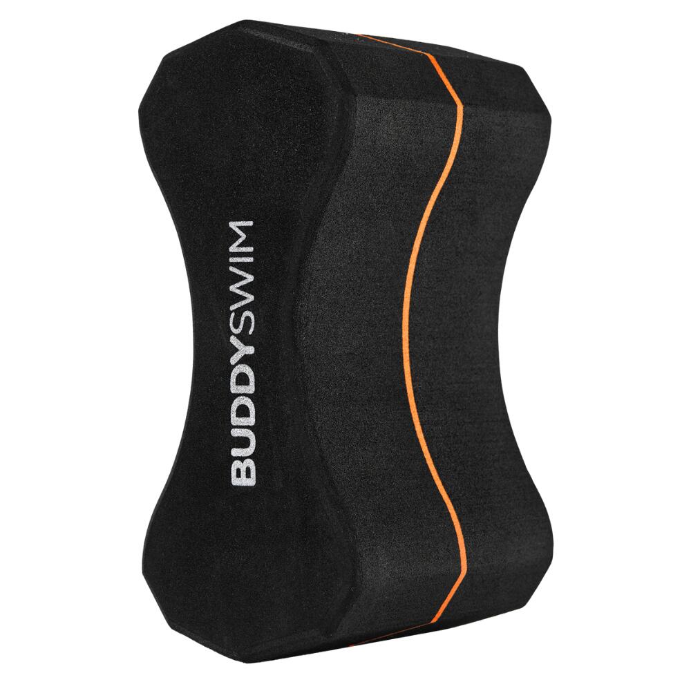 Pull Buoy ósemka do pływania BuddySwim  Black/Orange 1/5