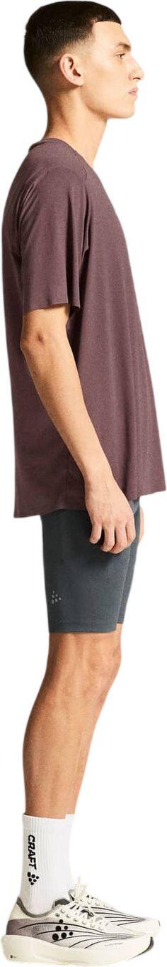 Camiseta de running Craft Hypervent violeta para hombre 5/7