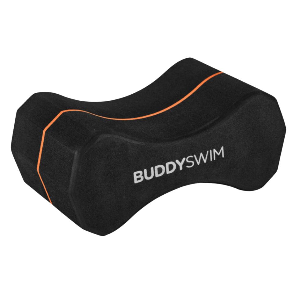 Pull Buoy ósemka do pływania BuddySwim  Black/Orange 4/5
