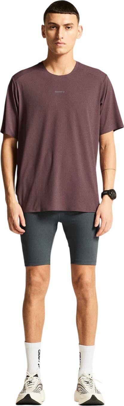 Camiseta de running Craft Hypervent violeta para hombre 4/7