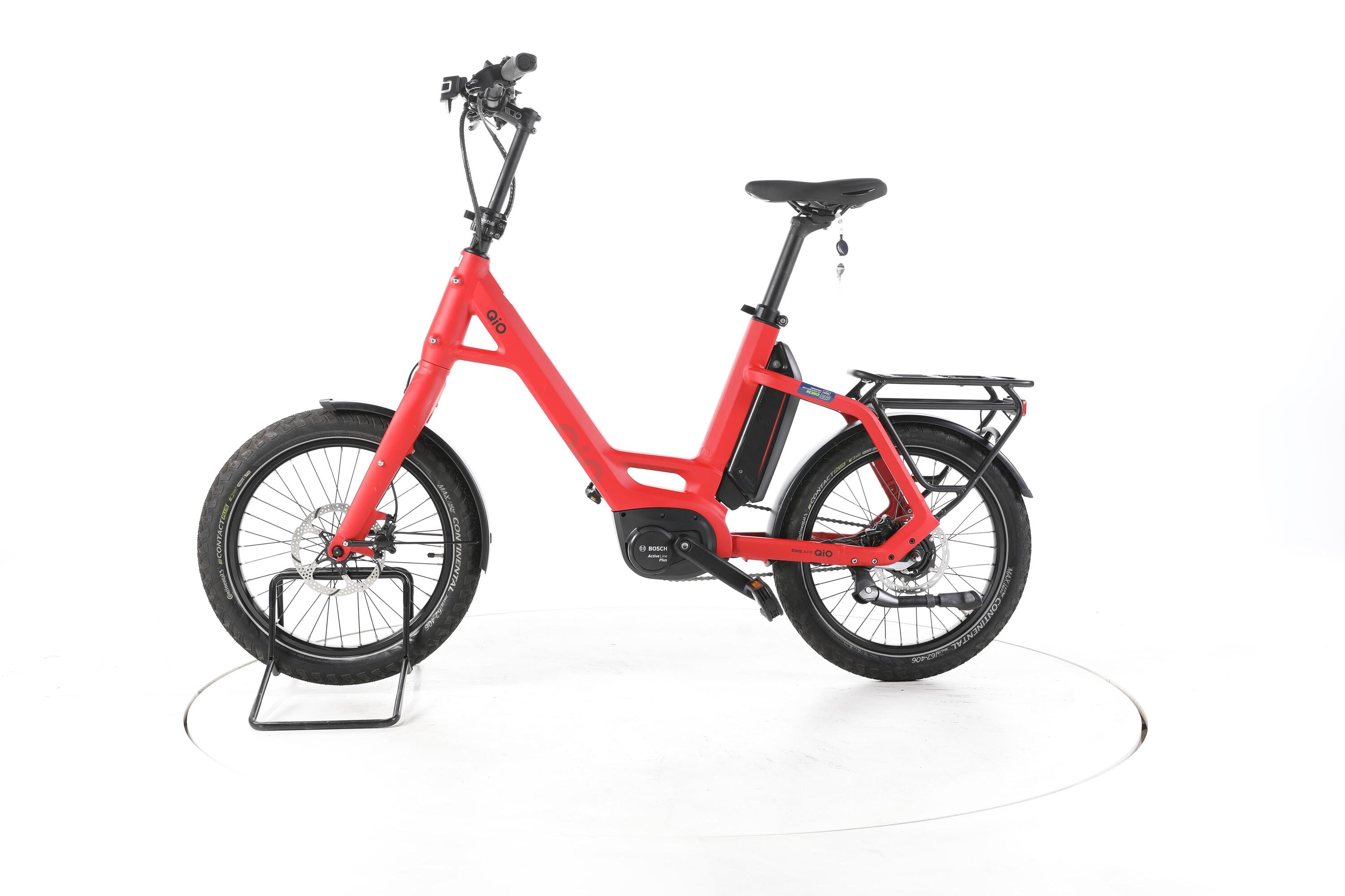 Second Life - QIO Eins AP-8R Kompakt E-Bike Niska rama - Bardzo dobry stan 6/7