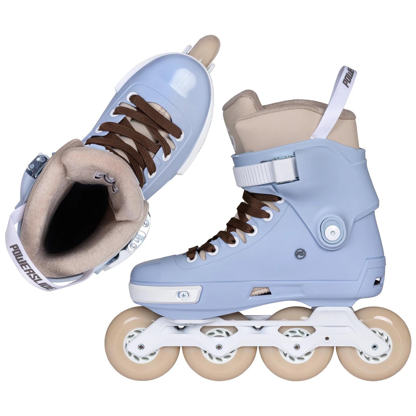POWERSLIDE Next 2.0 SL 80 Soft Blue inline skates 2/6