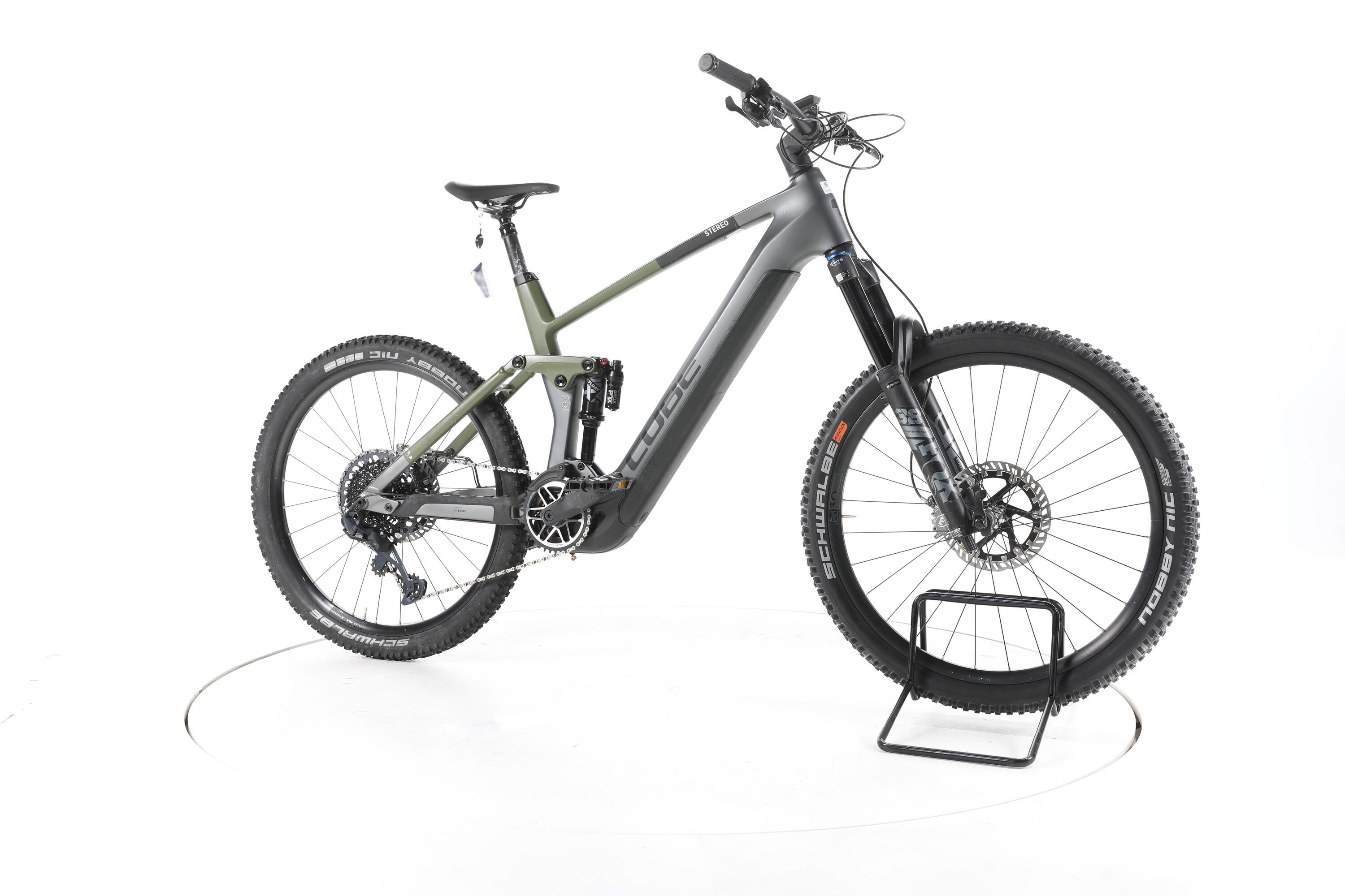 Second Life - Cube Stereo Hybrid 160 HPC TM E-Bike Carbon - Bardzo dobry stan 2/7