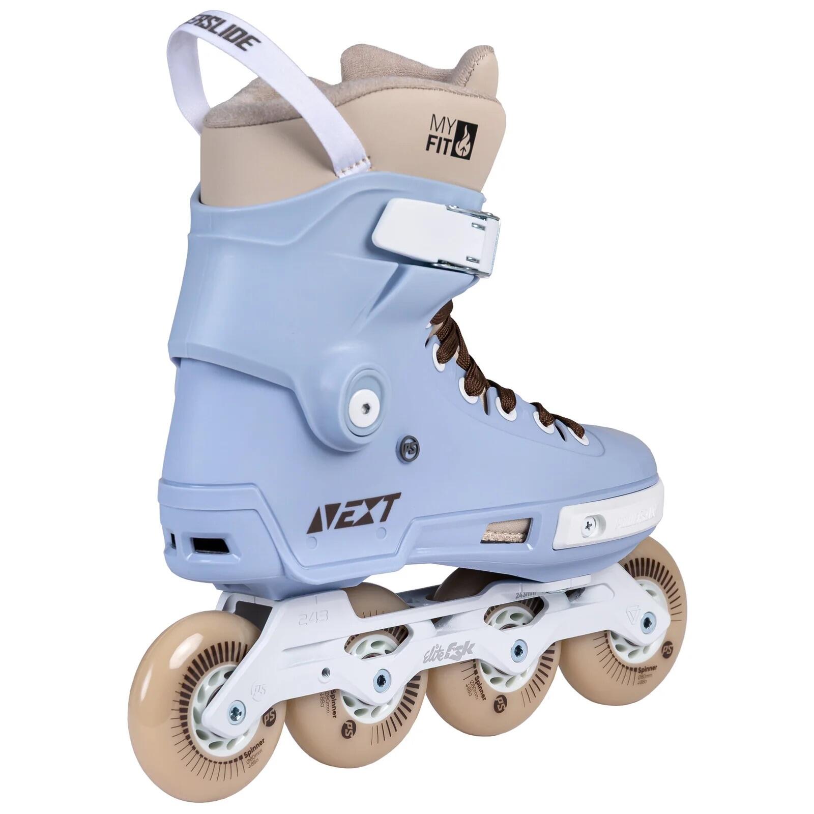 POWERSLIDE Next 2.0 SL 80 Soft Blue inline skates 4/6