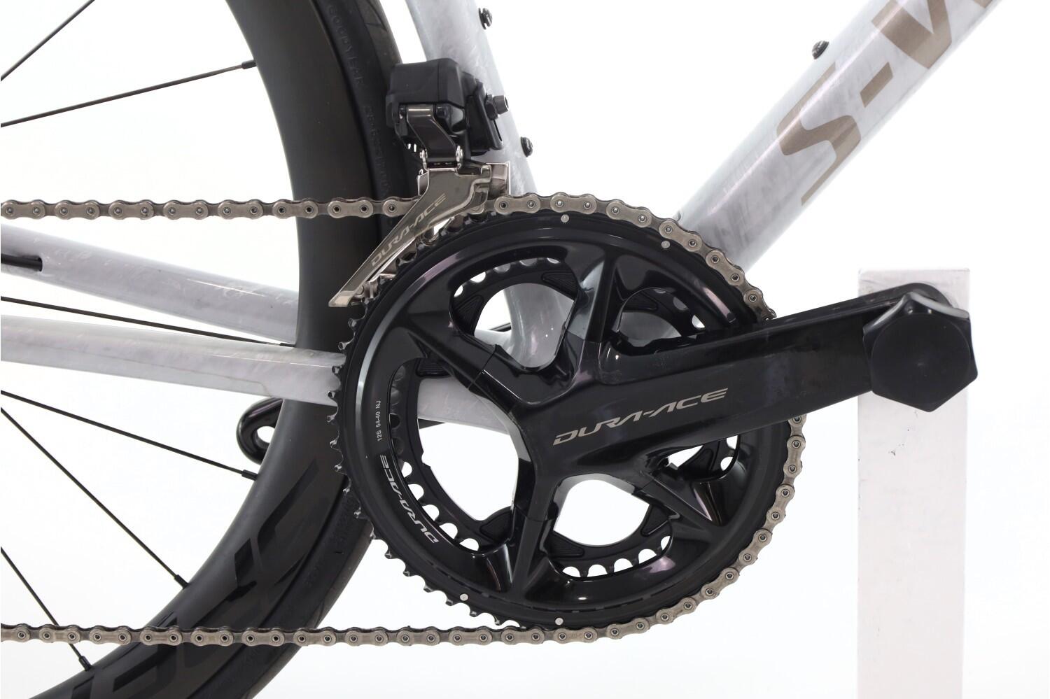 Segunda Vida · Bici estrada ·  Tarmac SL8 S-Works Di2 12V · Muito bom estado 4/8