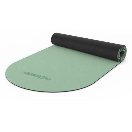 Pilates- en gymmat van PU met antislip rubberen onderkant voor elke vloer