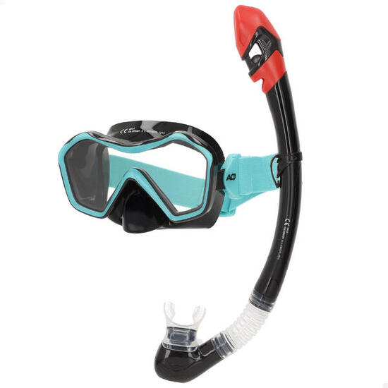 Ensemble Aqua Sport masque en cristal avec tube en silicone +12 ans