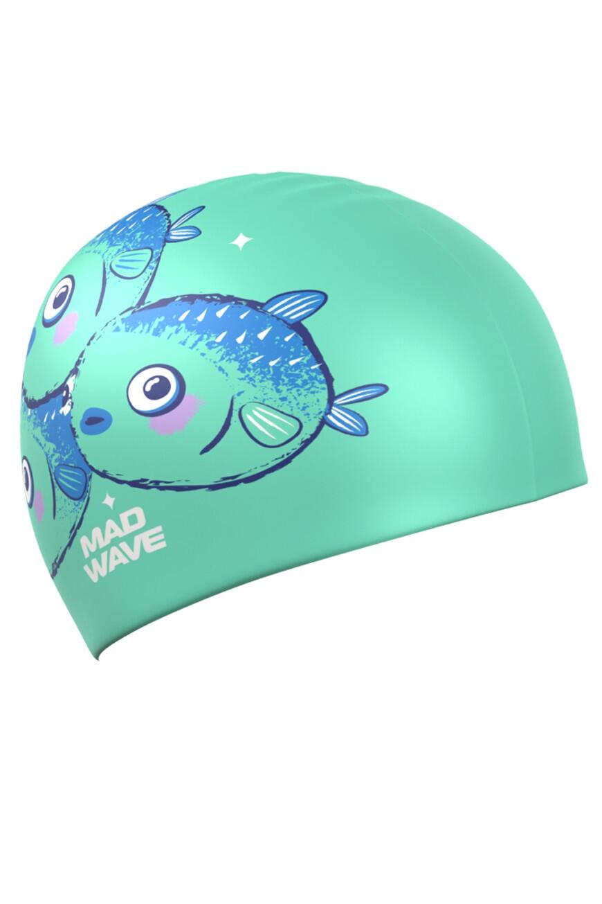 Touca Natação de silicone FUGU FISH 3/3