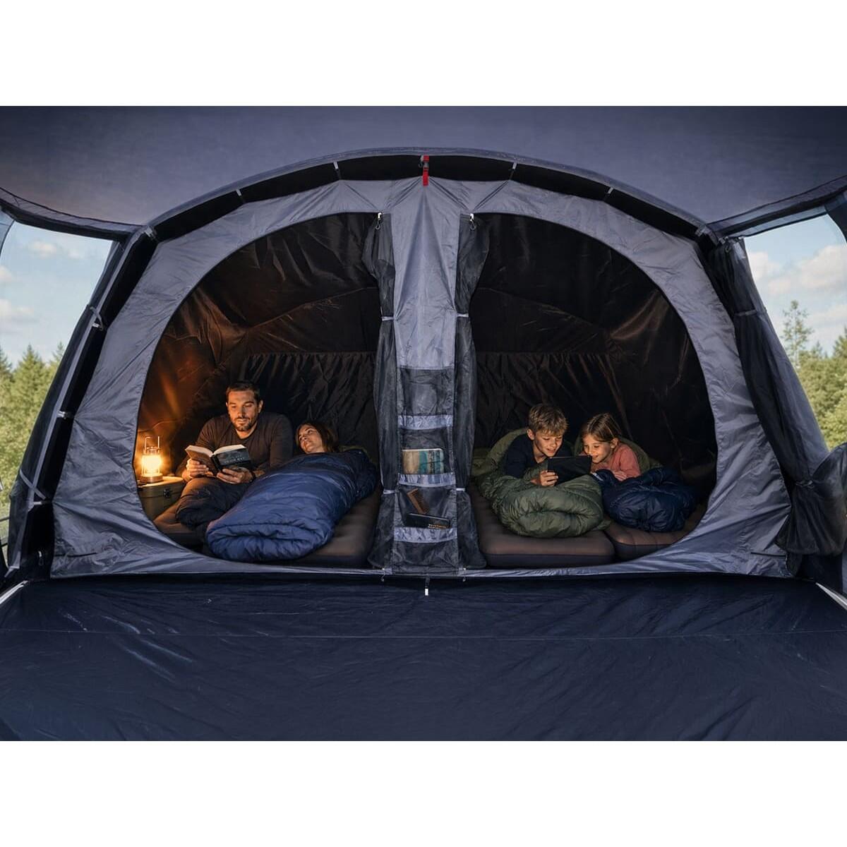 Tenda da campeggio a tunnel Svalgard 6 Sleeper Protect XL - Tubi FlexCore 5/7