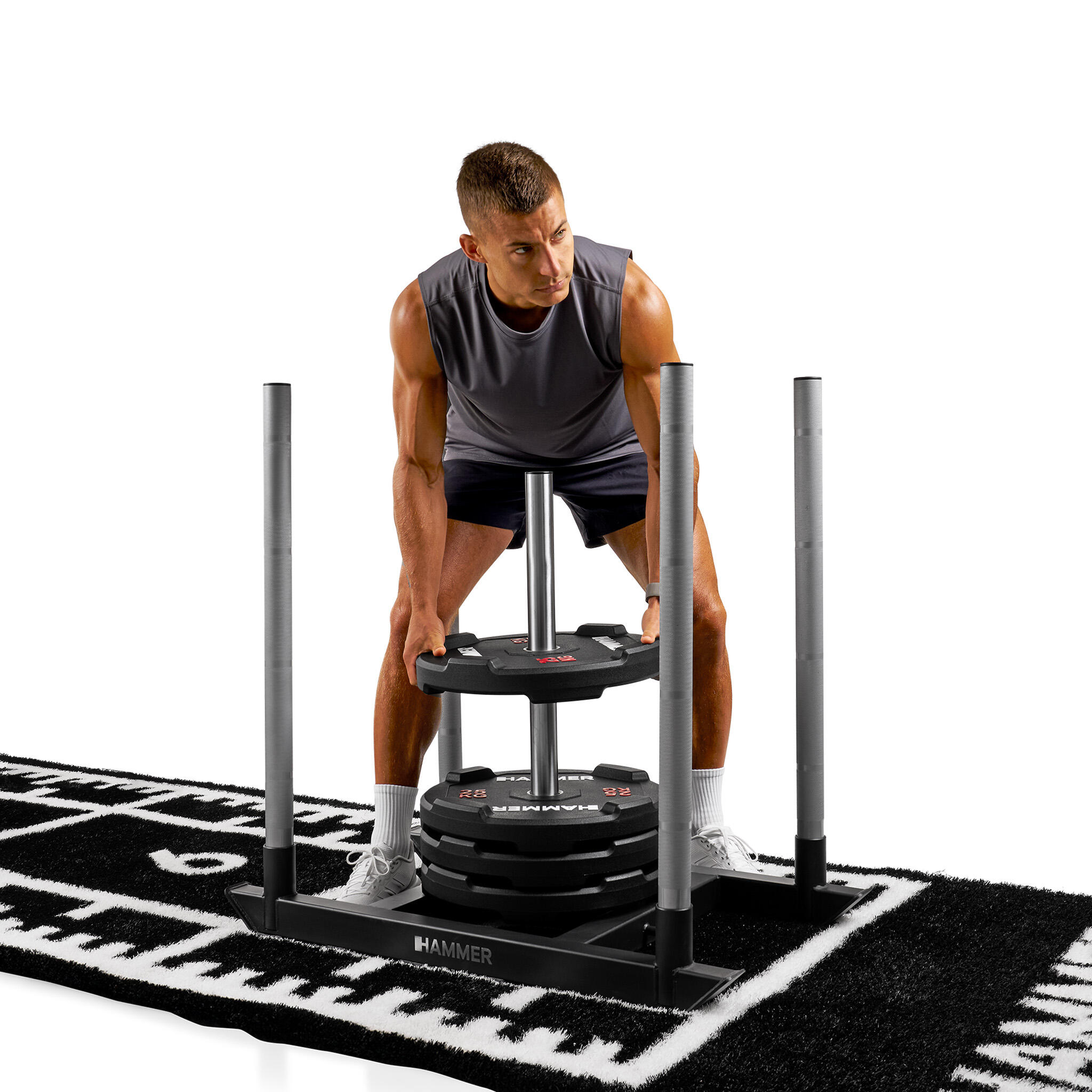 HAMMER Bumper Plate Competition 25 kg 3/7
