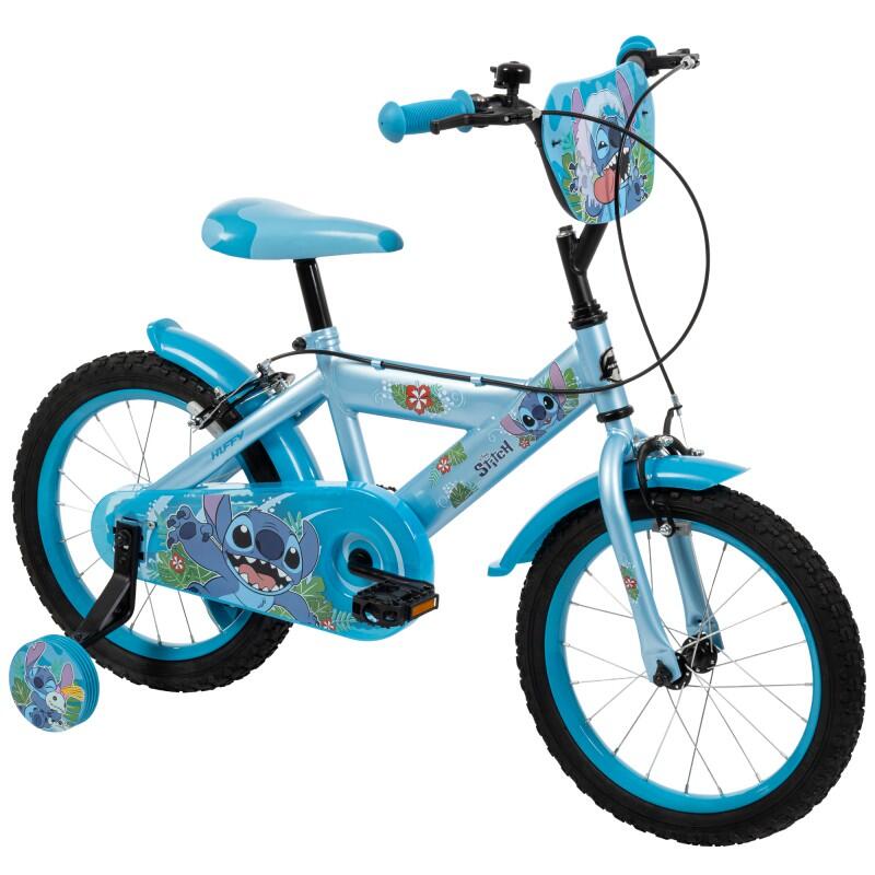 Bicicletta per bambini TOIMSA STITCH da 14" + casco + campanello + guanti 2/3