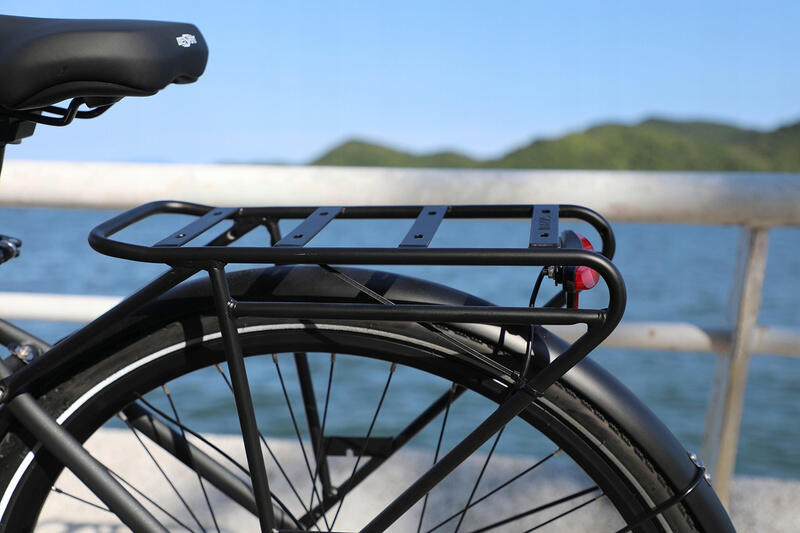 Rower elektryczny Miejski ONESPORT OT12 Czarny 7/7