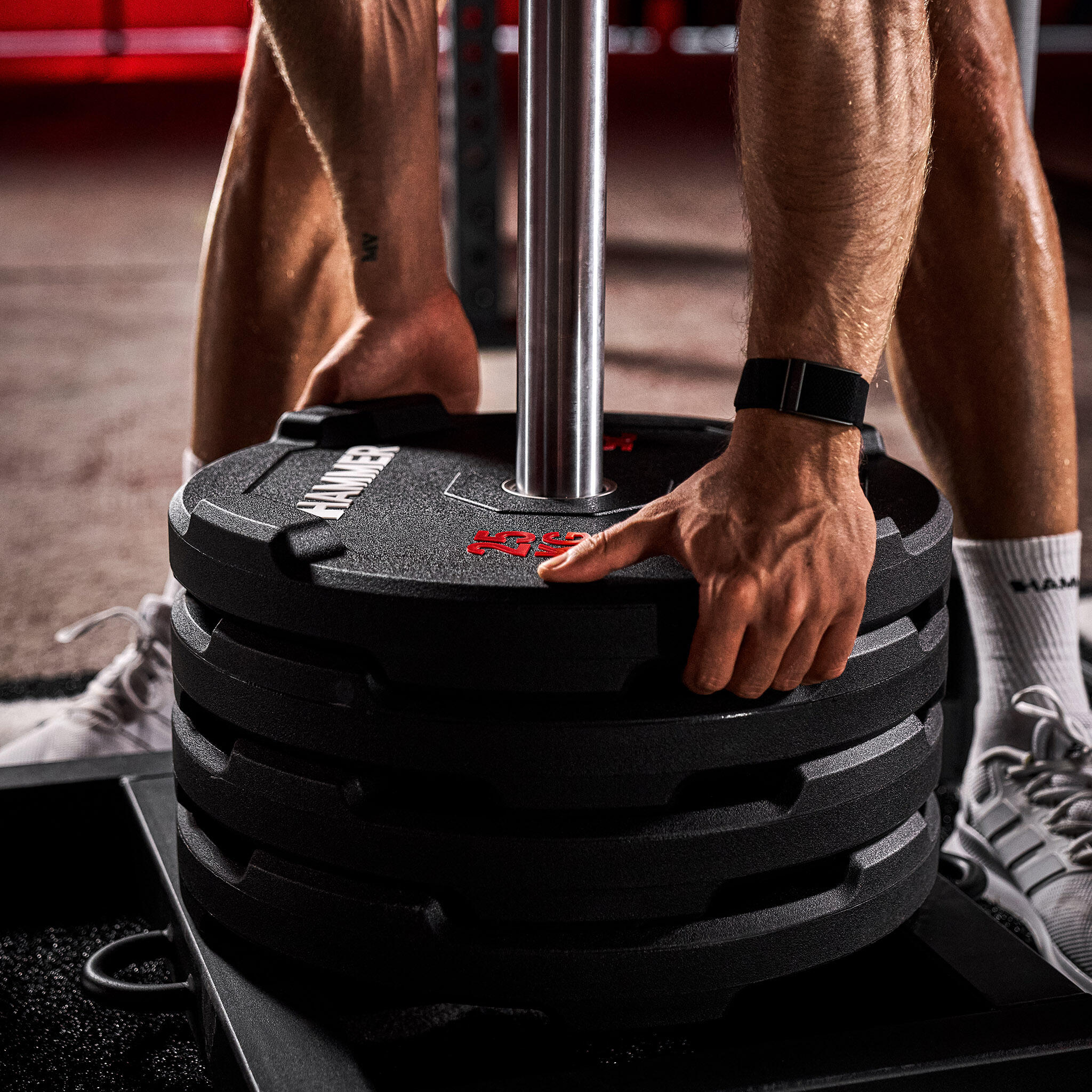 HAMMER Bumper Plate Competition 25 kg 2/7