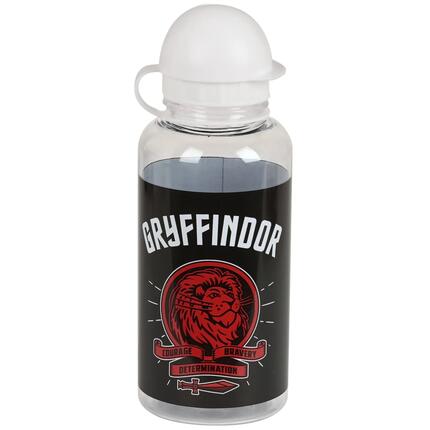 Gourde Metálica Enfant Harry Potter Bravery Gryffindor Noir avec Tapón 0,5 L