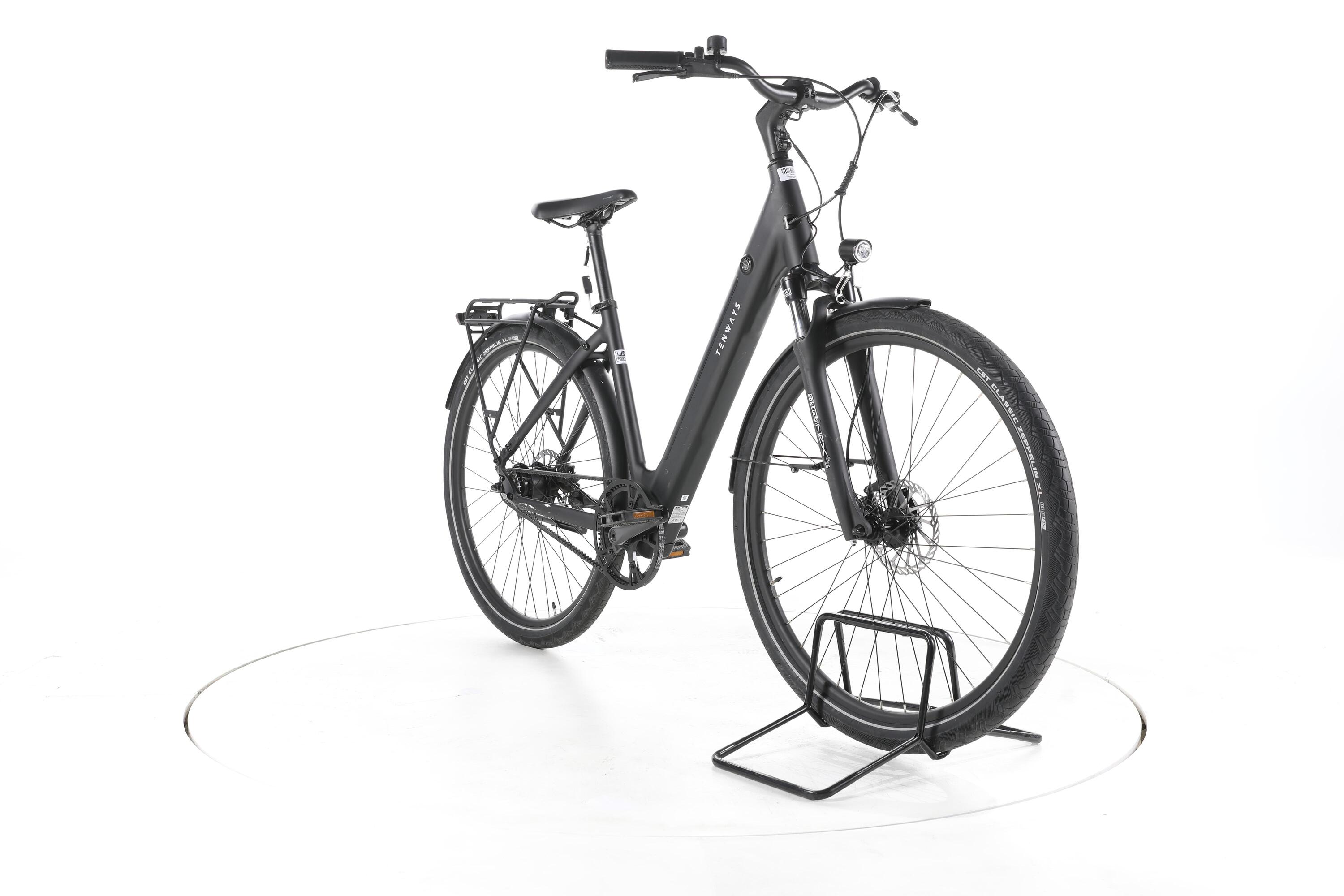 Tweedehands - TENWAYS CGO800S City E-Bike Lage instap - Zeer goed 3/7