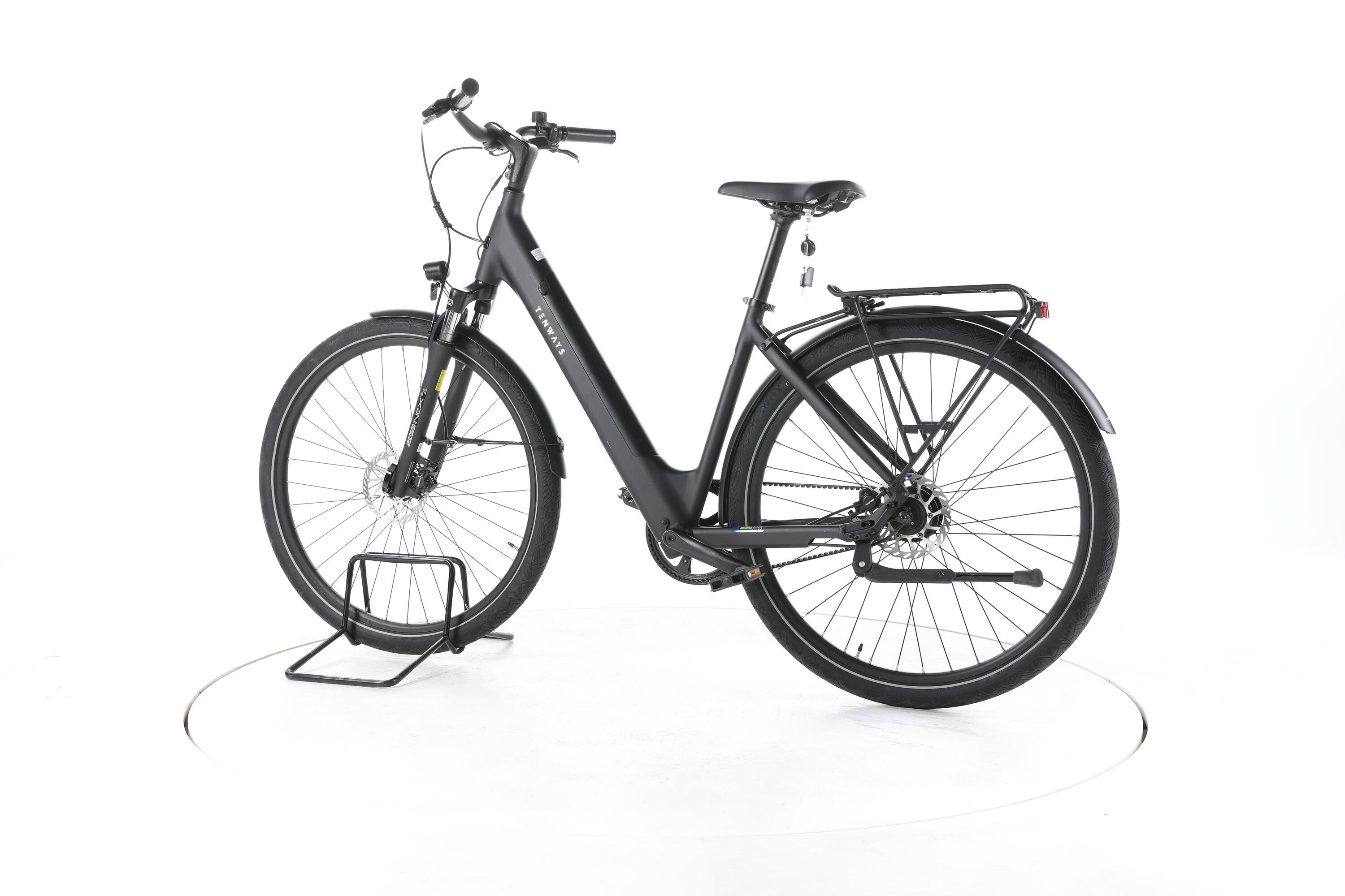 Tweedehands - TENWAYS CGO800S City E-Bike Lage instap - Zeer goed 7/7