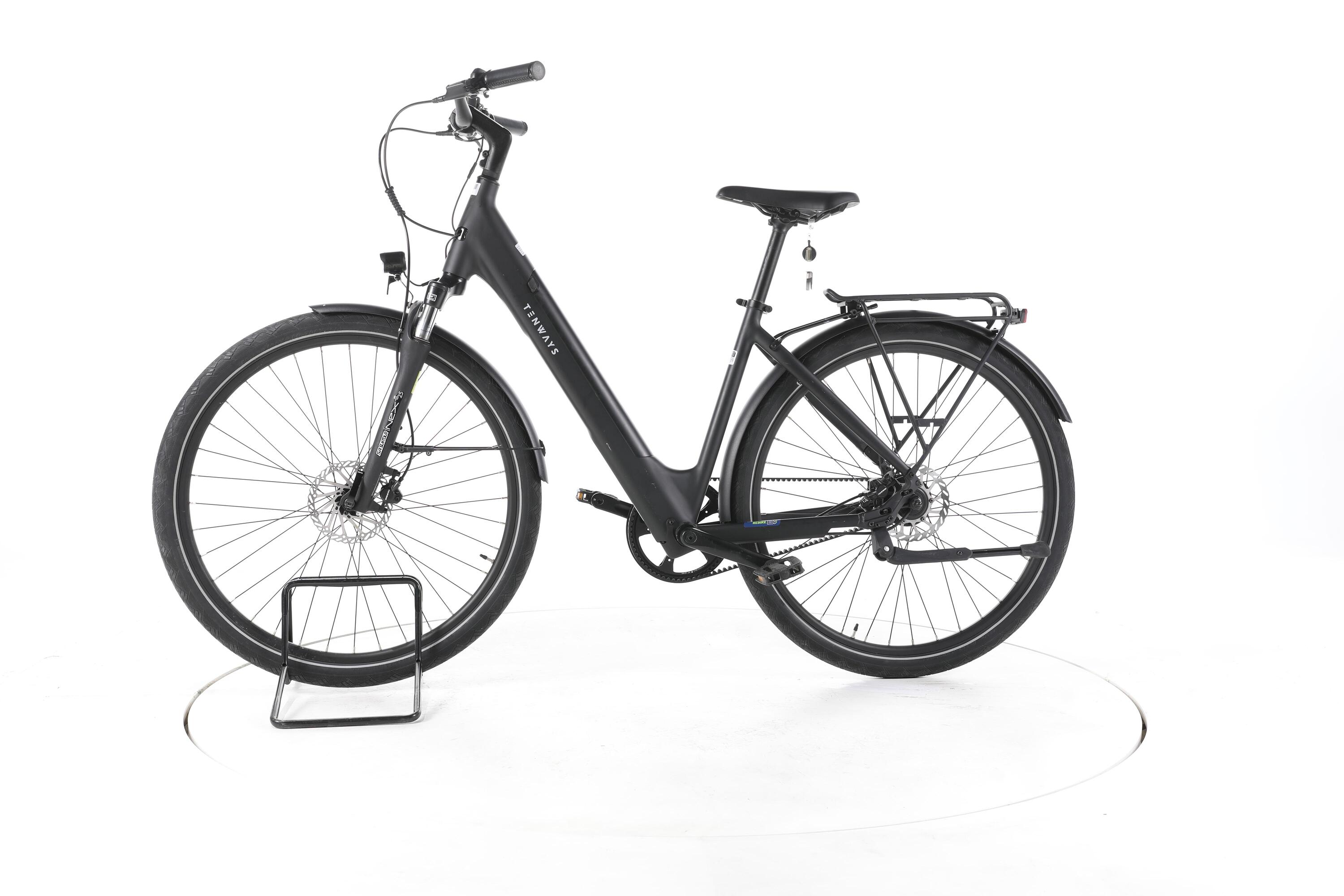 Tweedehands - TENWAYS CGO800S City E-Bike Lage instap - Zeer goed 6/7