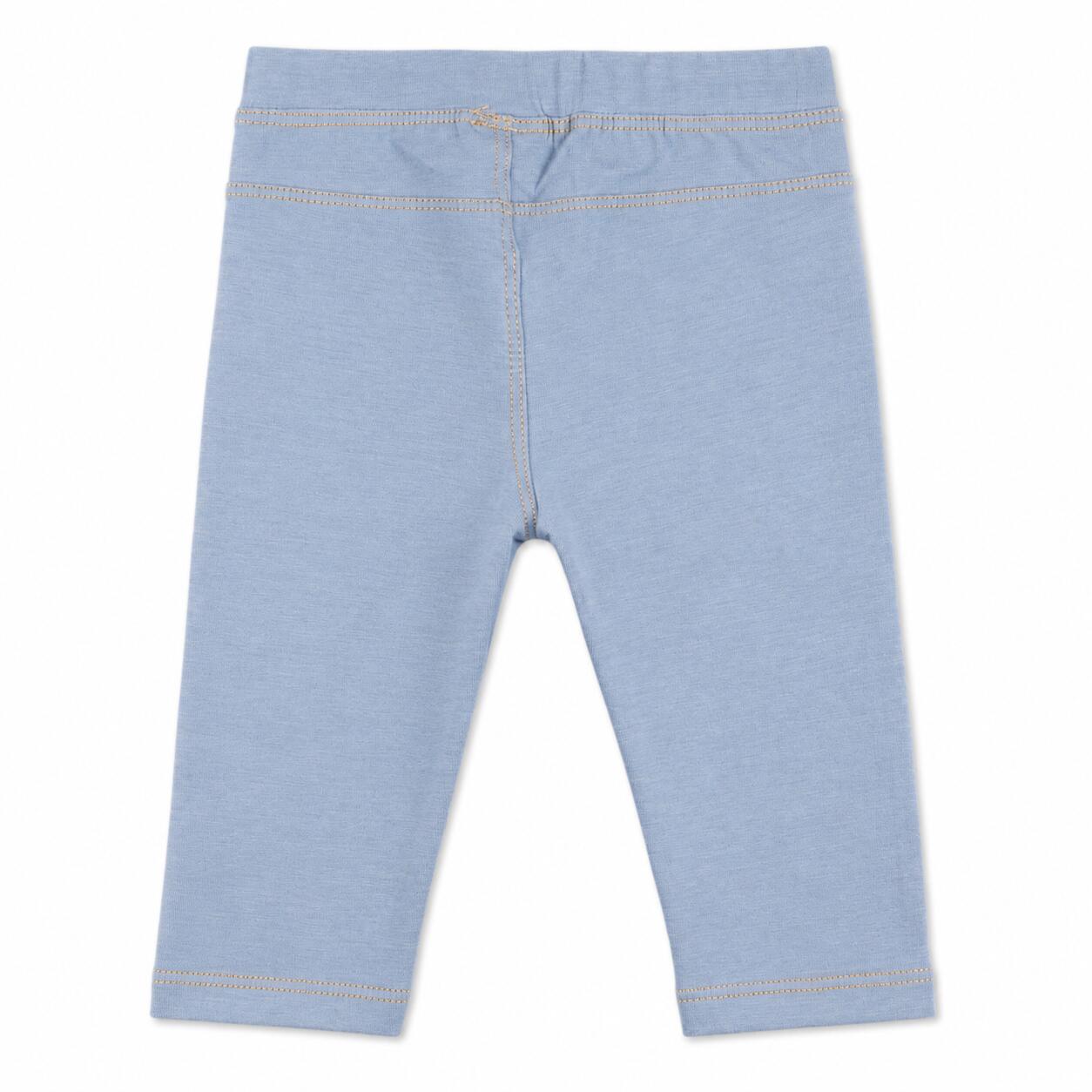 Legging niña azul efecto vaquero 2/4