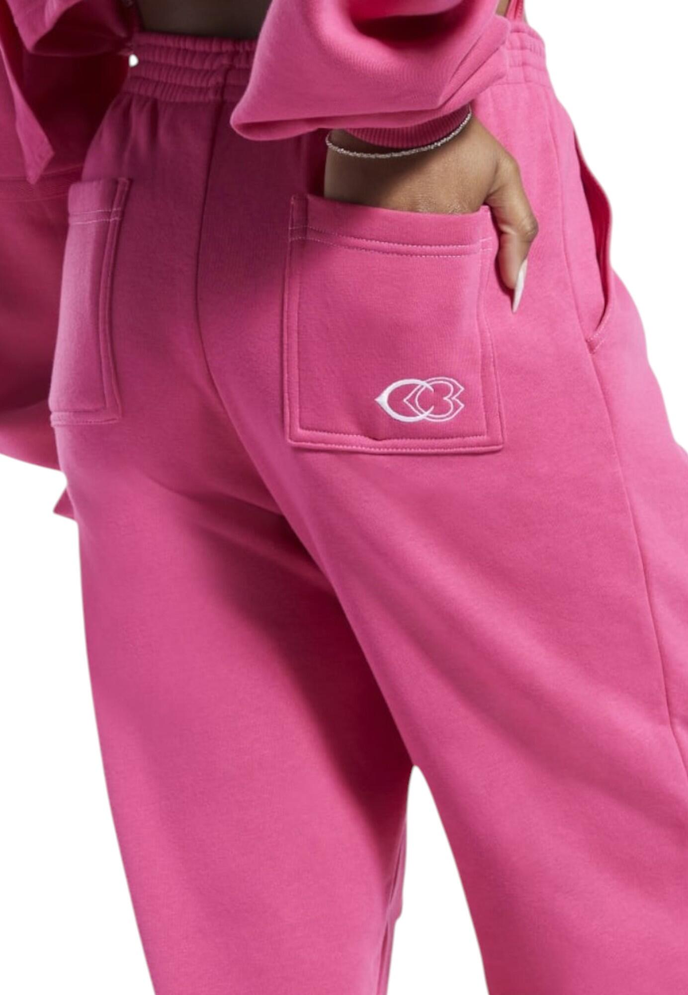 Pantaloni da tuta Reebok RBK CARDI KNIT PANT-PNKFUS 5/6