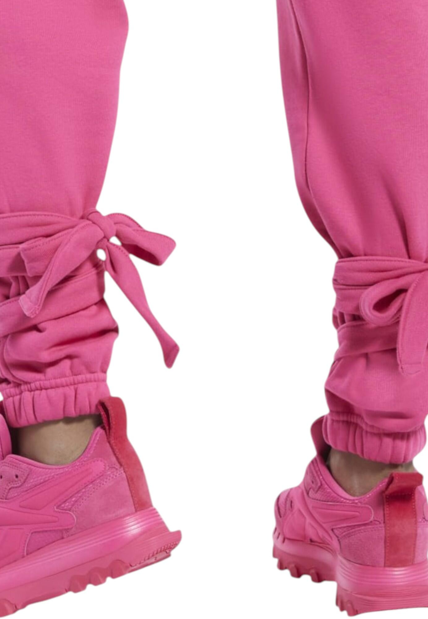 Pantaloni da tuta Reebok RBK CARDI KNIT PANT-PNKFUS 6/6