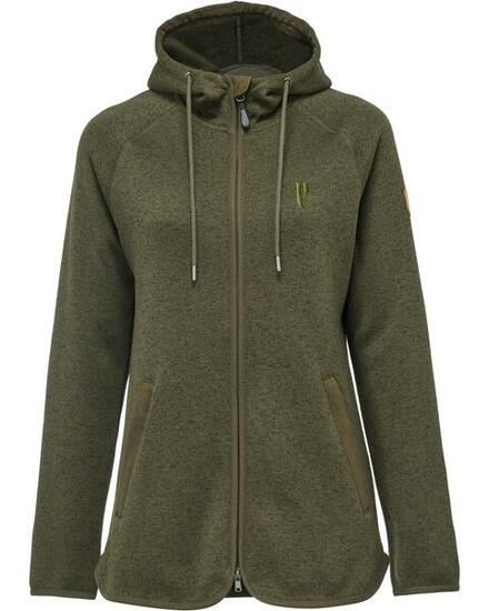 Damen Strickfleecejacke Visby 2.0