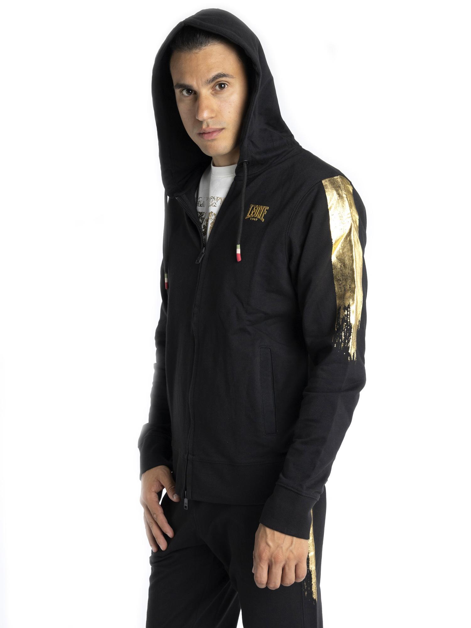 Tuta da uomo con cappuccio e zip Gold Tricolor 4/6