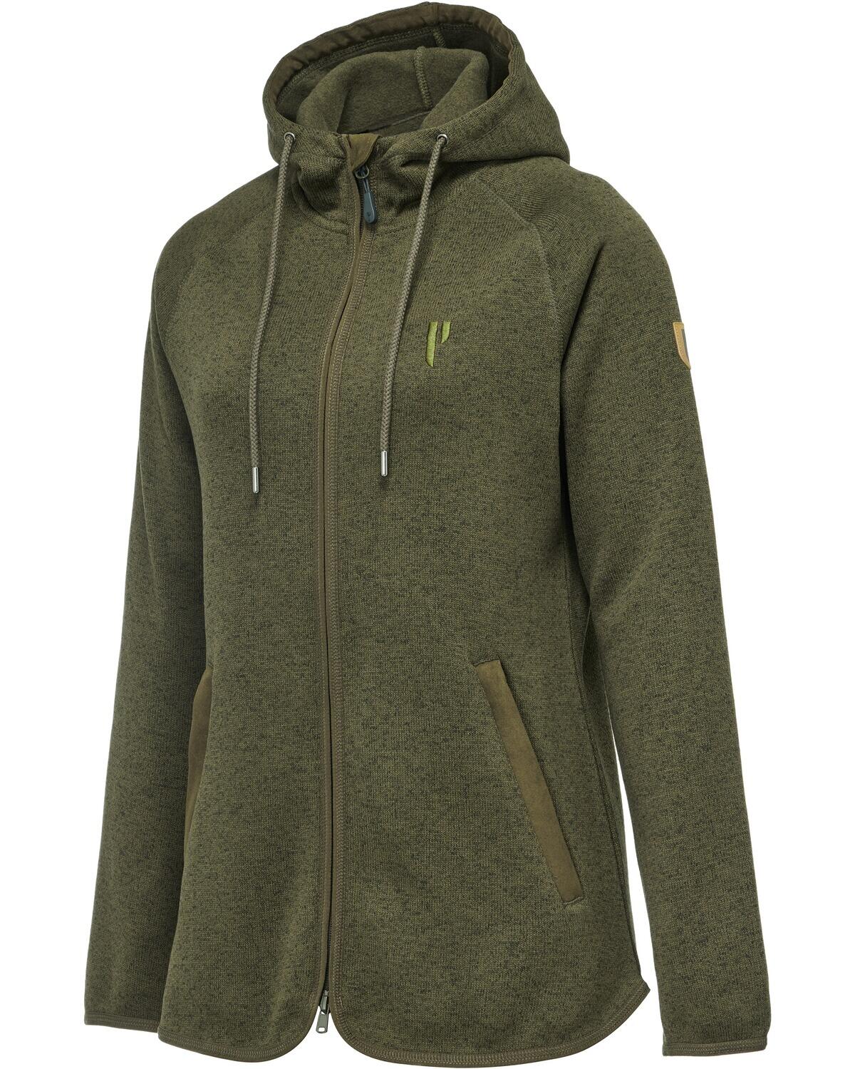 Damen Strickfleecejacke Visby 2.0 3/7
