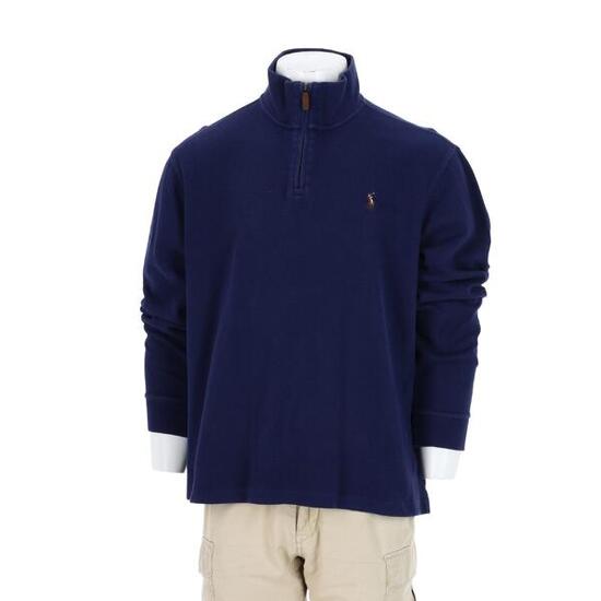 Seconde vie - Pull Homme col camionneur quarter-zip - Excellent