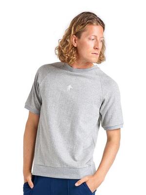Real boxing fleece t-shirt voor heren met korte mouwen