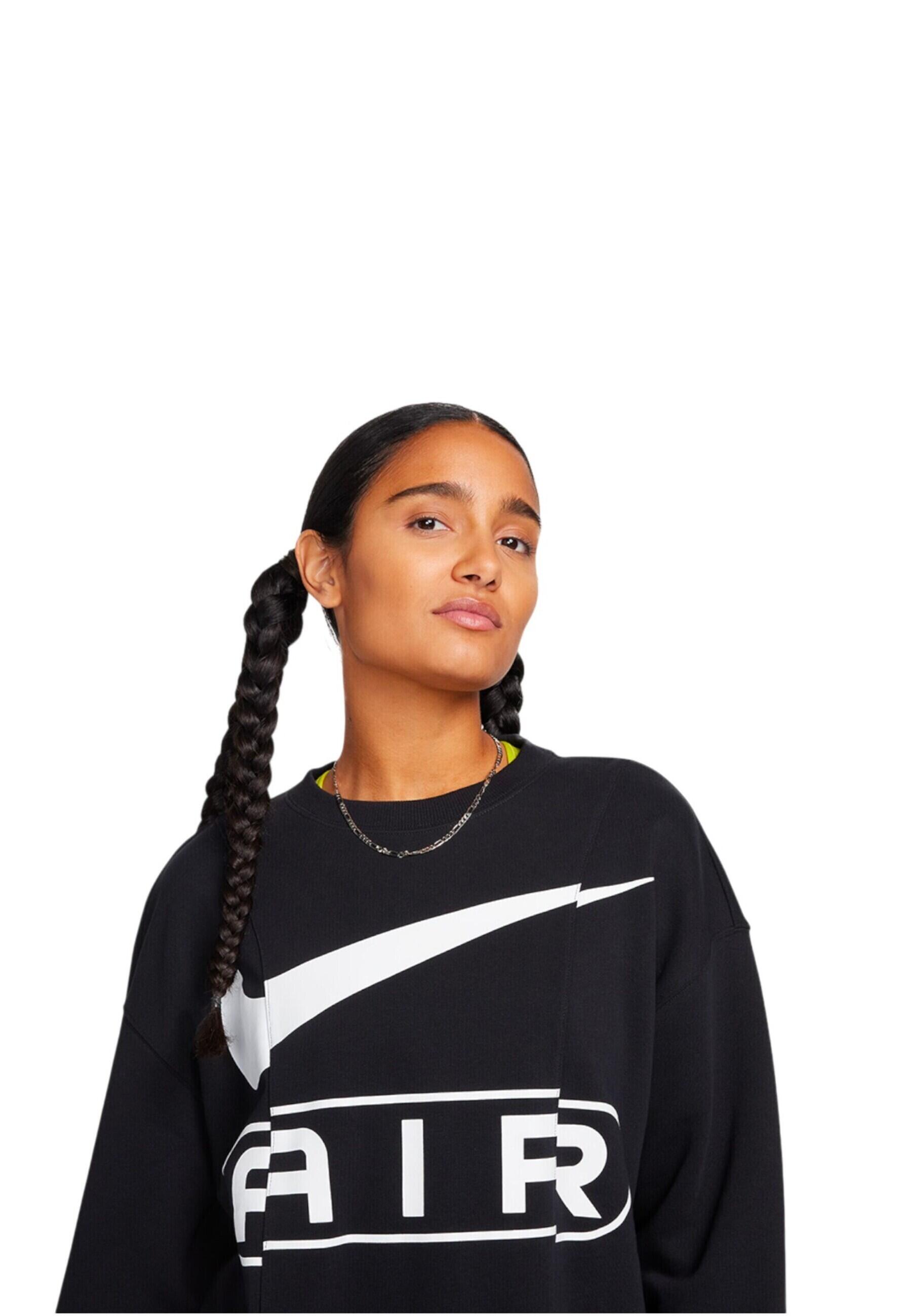 Nike Sportswear - Sudadera W NSW AIR OOS FLC CREW en algodón para mujer 3/3