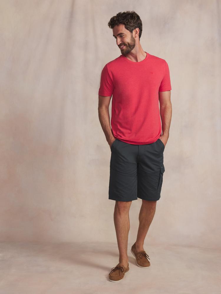 T-shirt manches courtes Homme PIERETEE Hibiscus 3/5