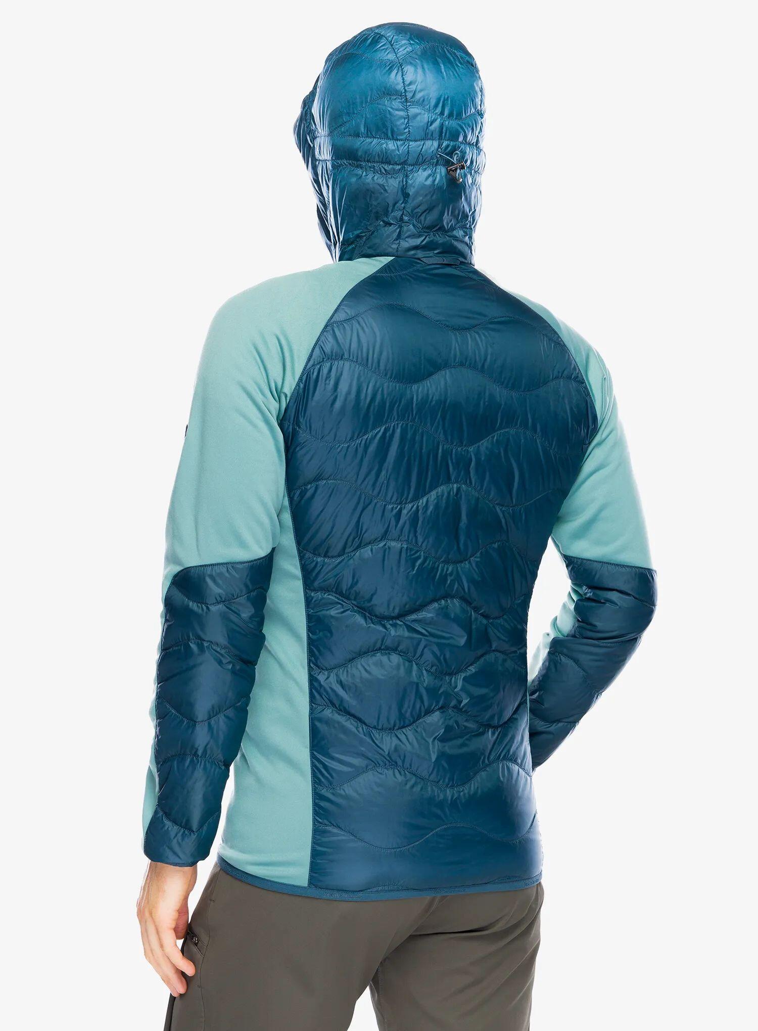 Kurtka hybrydowa Peak Performance Helium Down Hybrid Hood 4/7