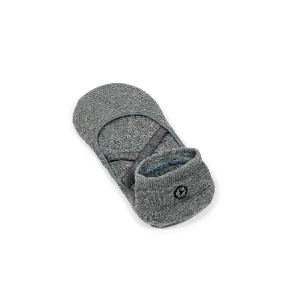 Antislip Yoga & Pilates Sokken - Dubbelpak Grijs & Zwart - Biologisch Katoen 3/7