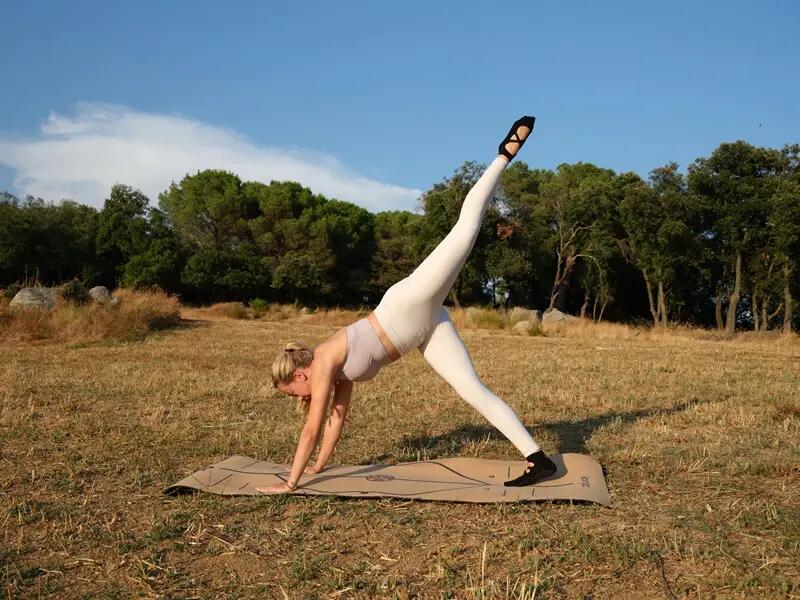 Antislip Yoga & Pilates Sokken - Dubbelpak Grijs & Zwart - Biologisch Katoen 2/7