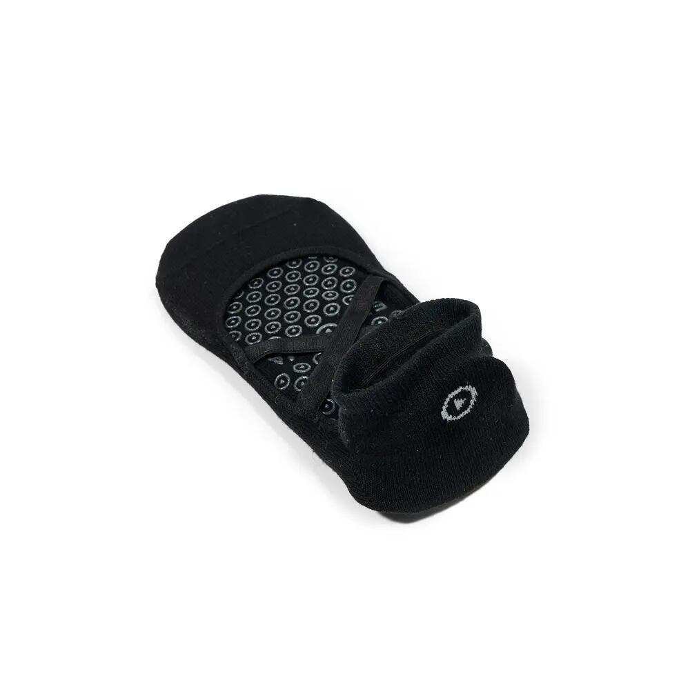 Antislip Yoga & Pilates Sokken - Dubbelpak Grijs & Zwart - Biologisch Katoen 4/7