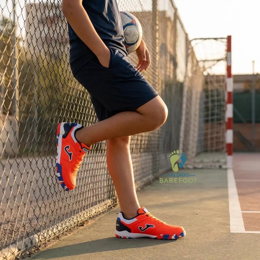 Joma Zapatillas Fútbol Sala Junior Naranja - Talla 38 2/6