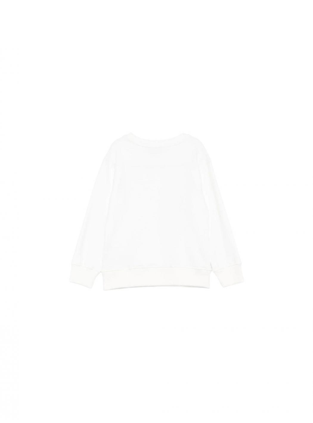 Sweat garçon Moschino blanc 3/3