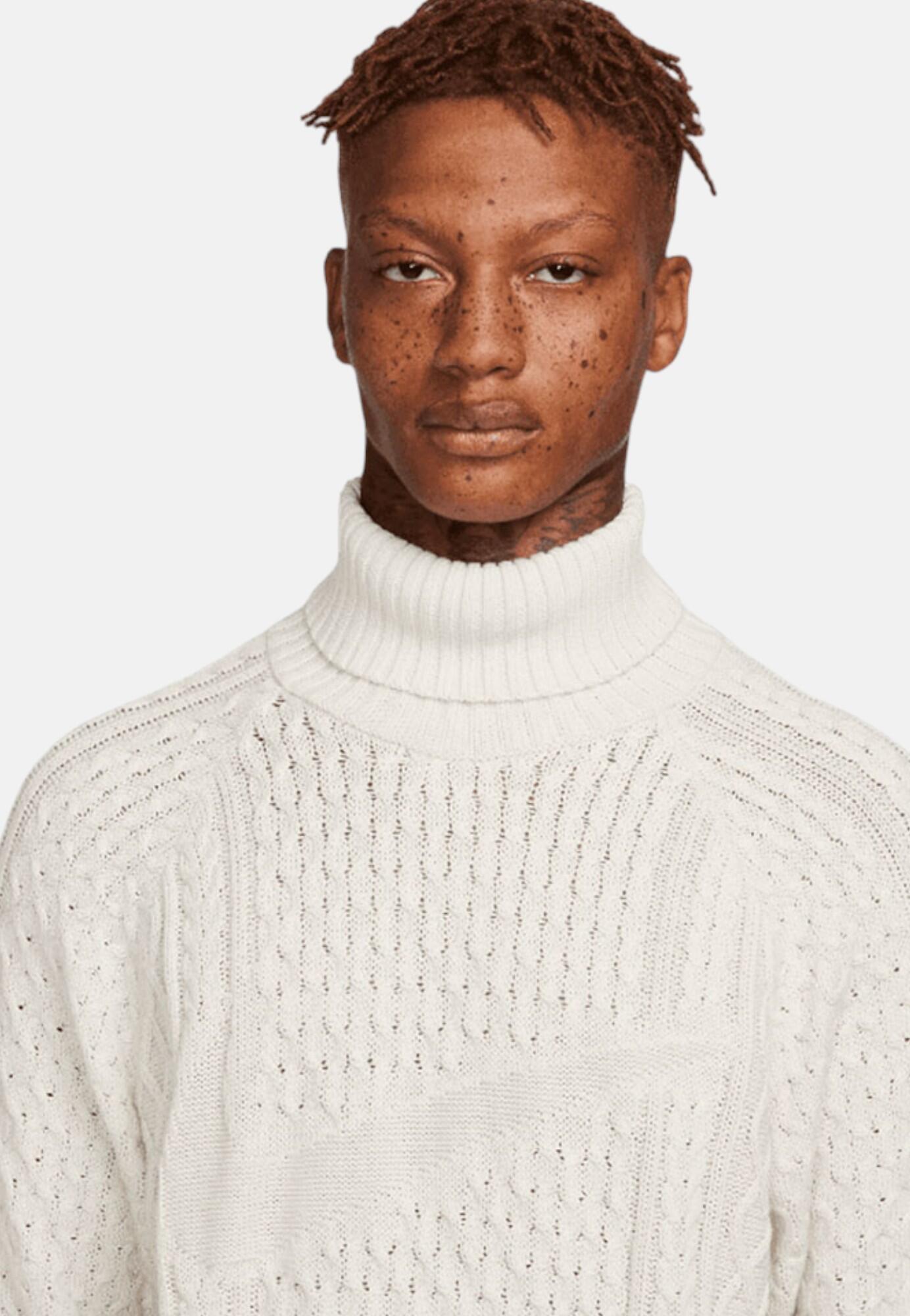 Nike Sportswear - Maglione M NL CABLE KNIT TURTLENECK in Acrilica per uomo 3/3