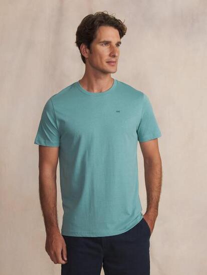 T-shirt manches courtes homme TAREKTEE Mangrove - Coupe ajustée
