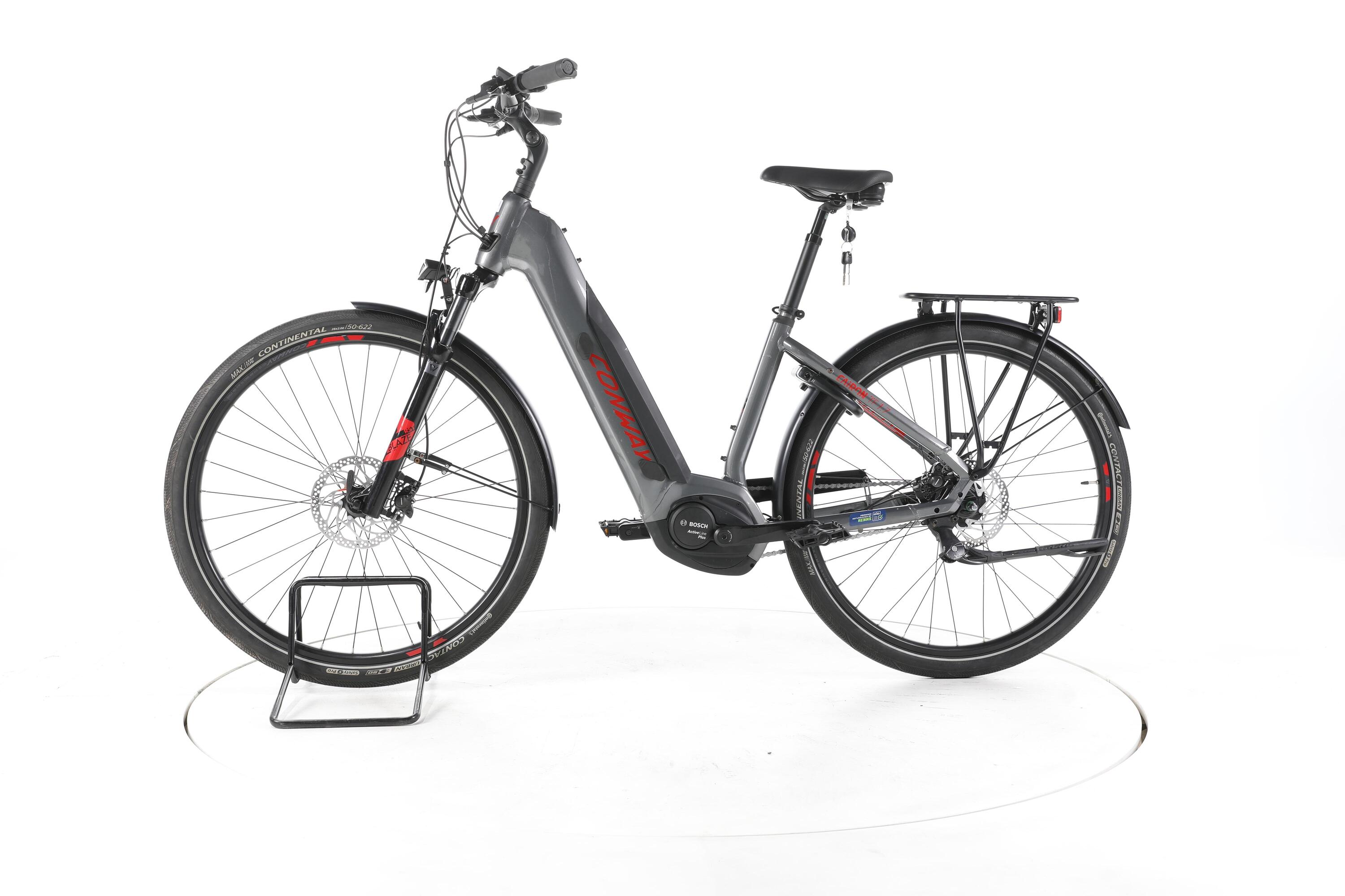 Second Life - Conway Cairon TF 1.7 City E-Bike Niska rama - Stan dobry 6/7