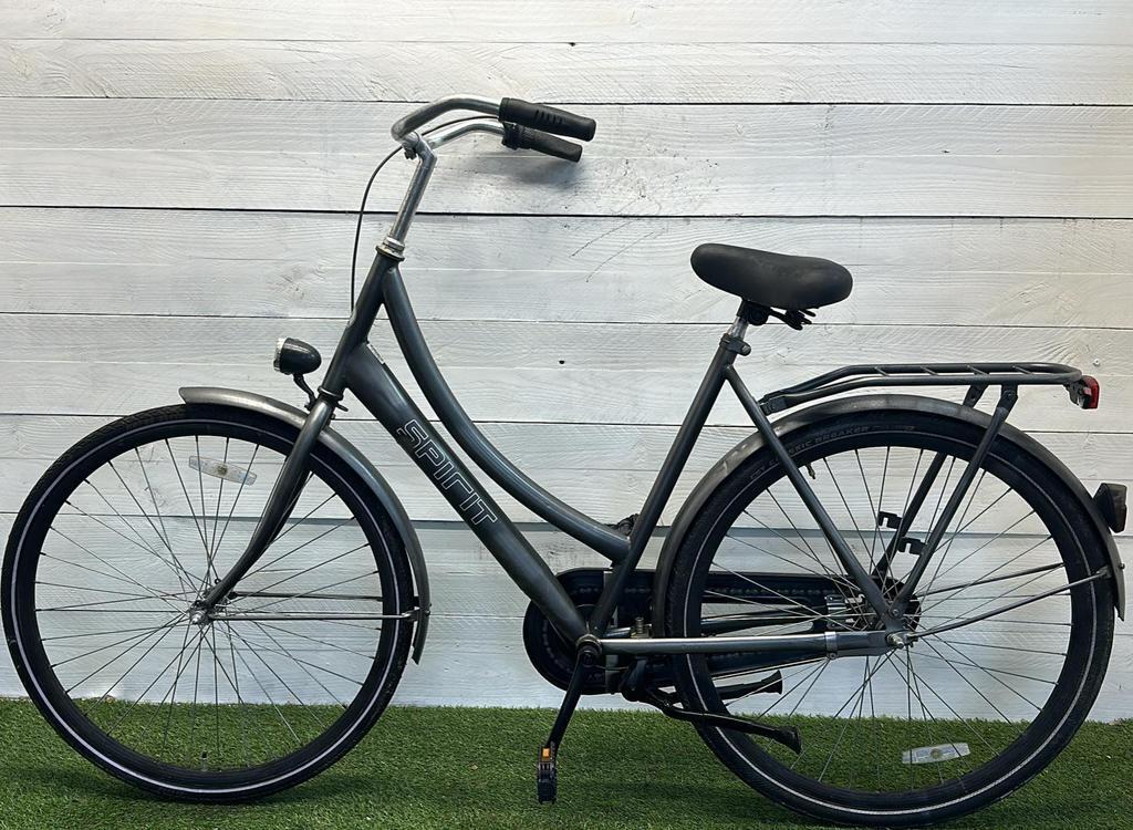 Spirit stadsfiets bike, zwart 3/3