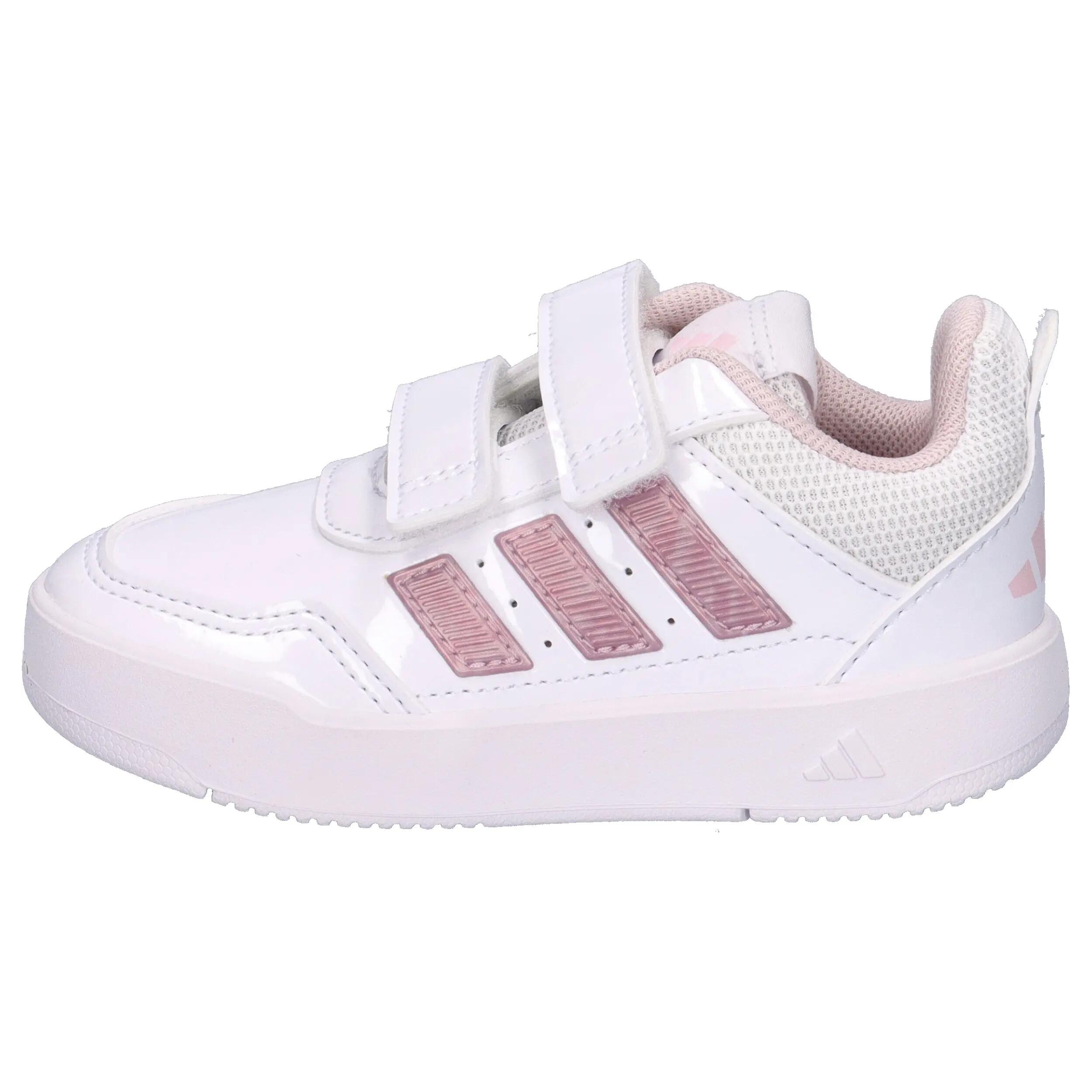 Scarpe bambina adidas tensaur sport 3.0 cf i - bianco\rosa 10/15