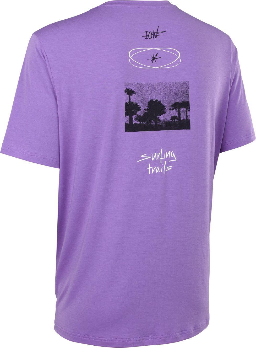 Maillot Manches Courtes ION Ionic Violet Unisexe 2/7