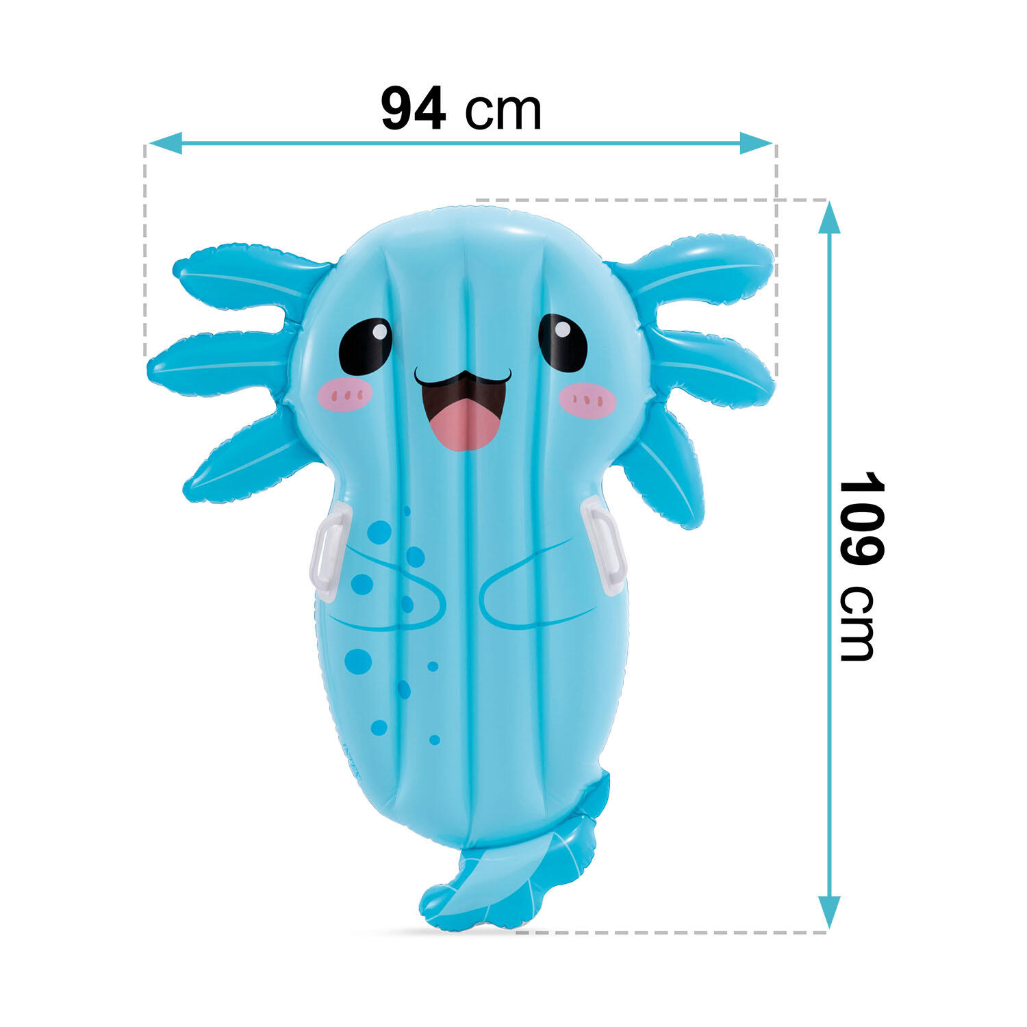 Dmuchany materac Intex 58159 ponton do pływania Axolotl 109x94cm model 2026 5/6