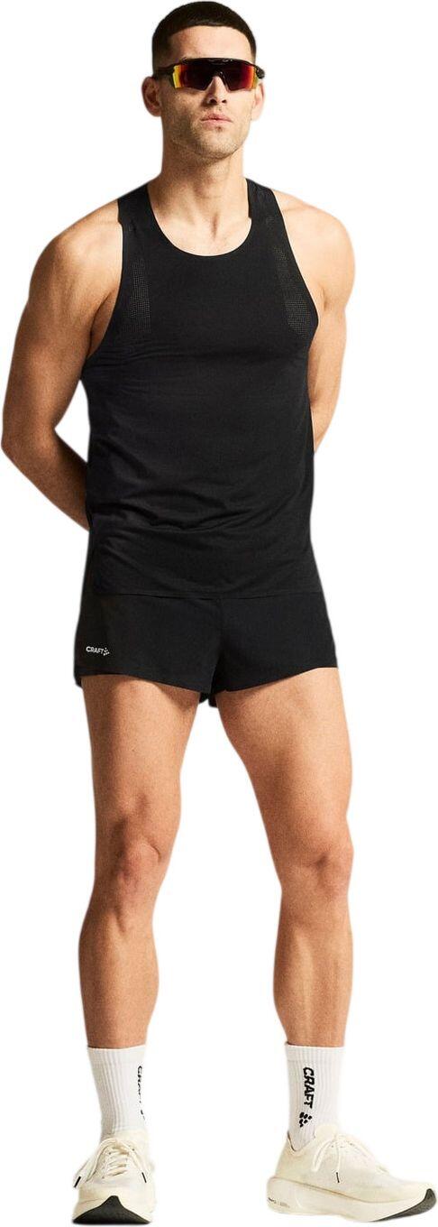 Camisola sem mangas Craft Race Day Preta para Homem 5/5
