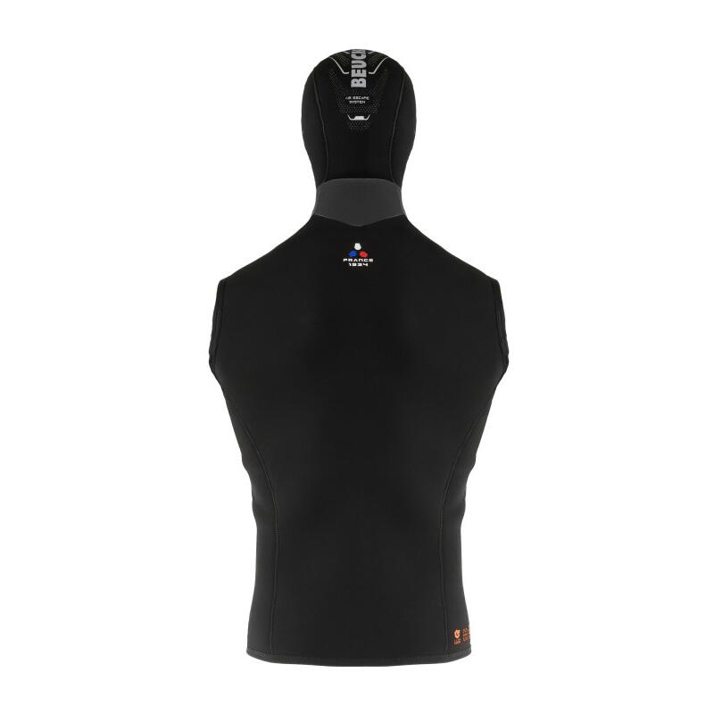 Docieplenie Beuchat Focea Comfort FC7 2.5/5mm z kapturem męskie 3/5