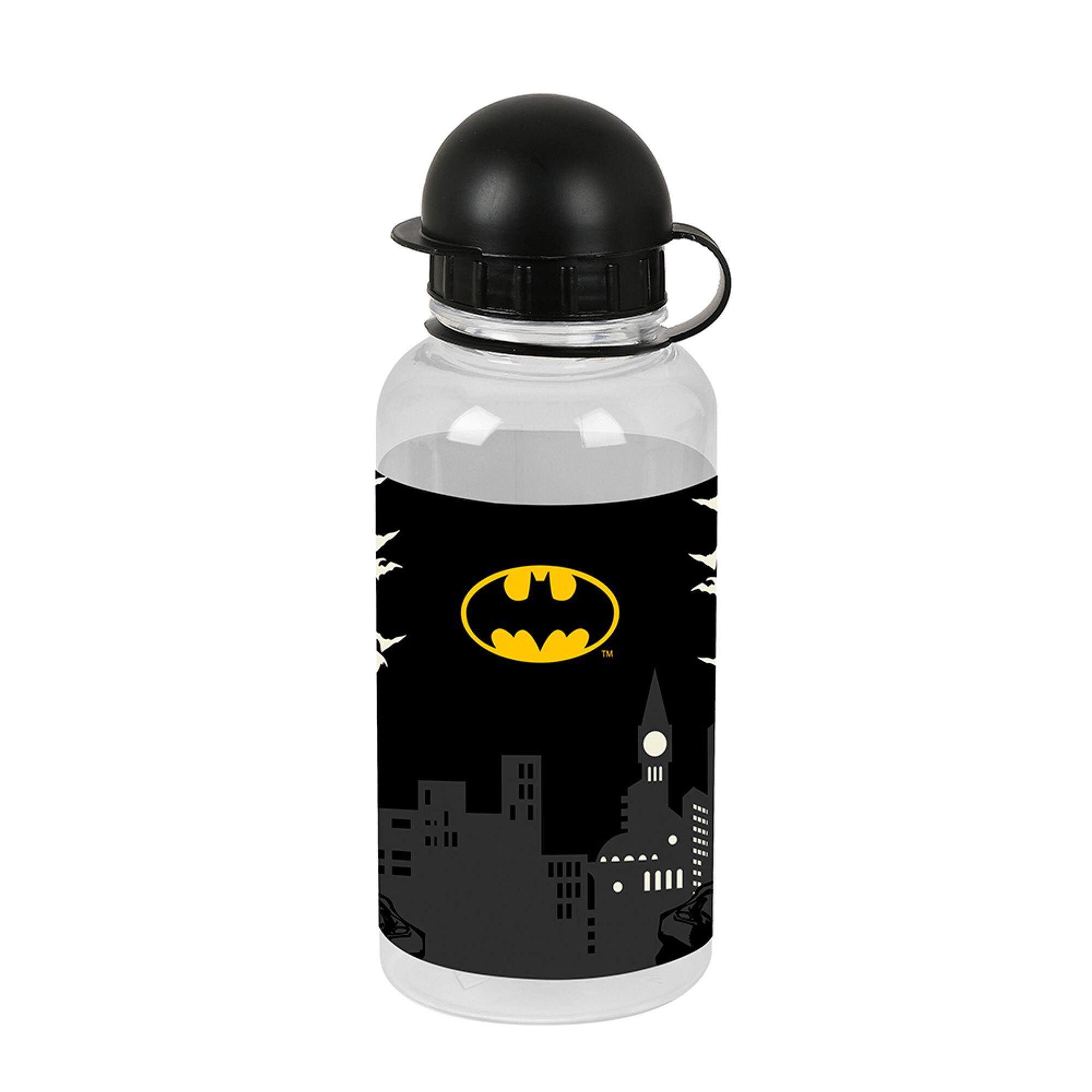Borraccia Bambini Batman Hero Nera con tappo antigoccia e Tapa de Presión 0,5 L 2/3