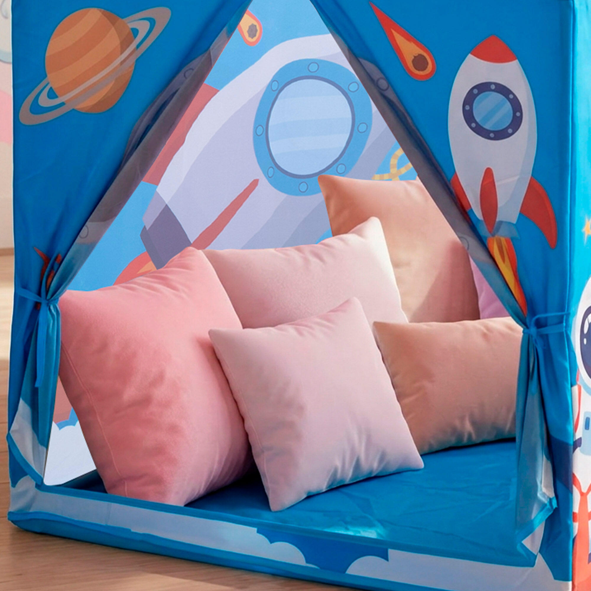 Maisonnette en tissu pour enfants Fun Area, 95x70x104 cm, avec porte 6/7