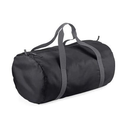 Sac fourre-tout BagBase Packaway - Noir / Gris graphite